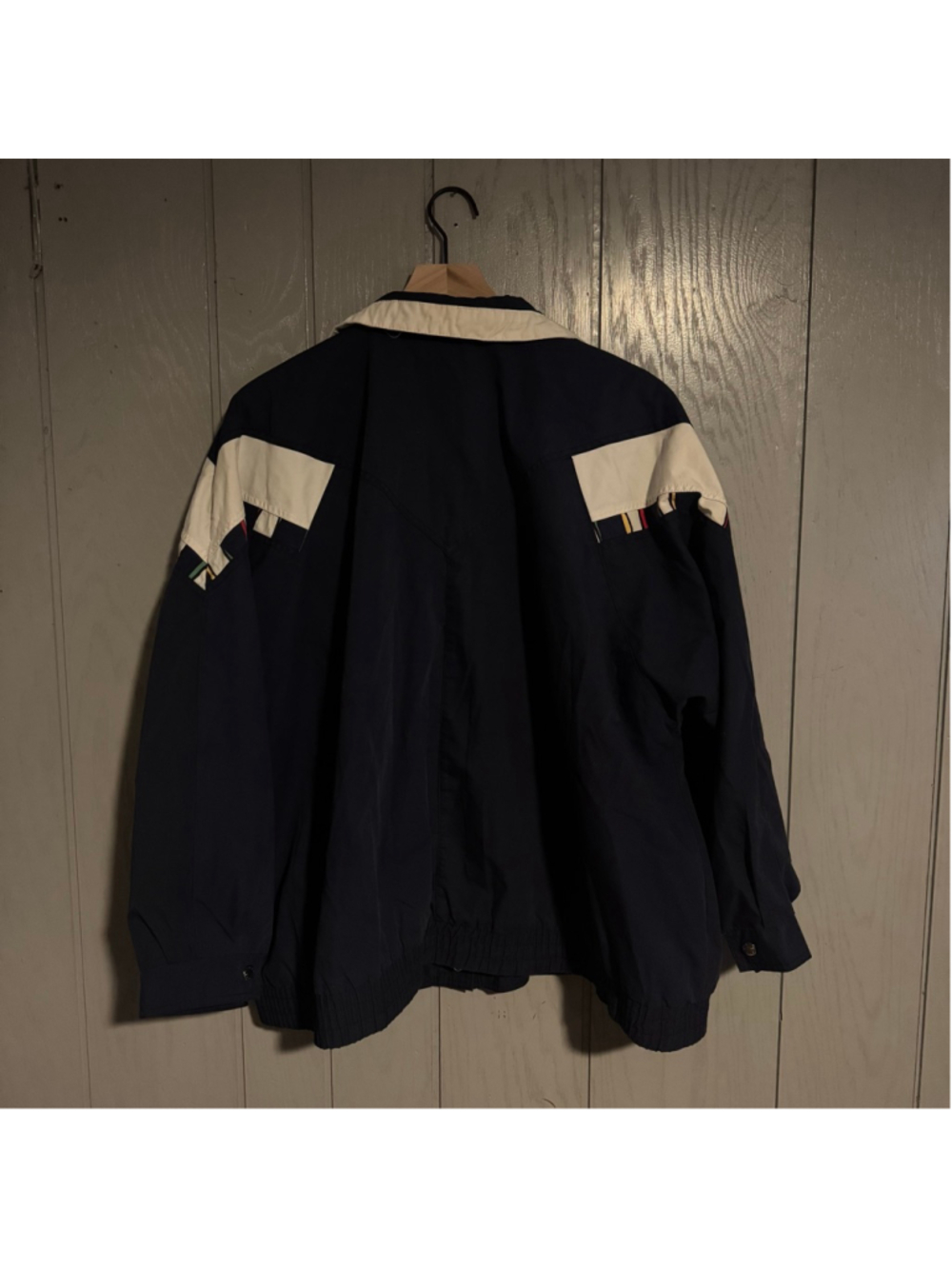 Vintage 80s/90s Current Seen Nautical Boating Jacket — 3X - Picture 2 of 3